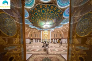 نمای داخلی مسجد سهله