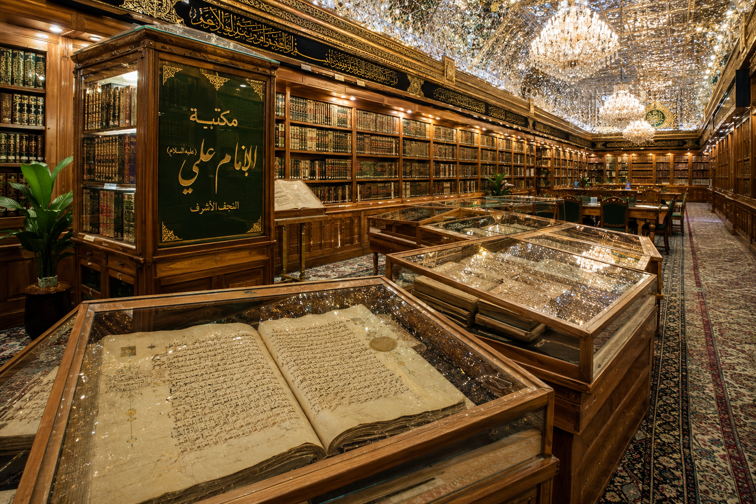 کتابخانه حرم حضرت علی در نجف