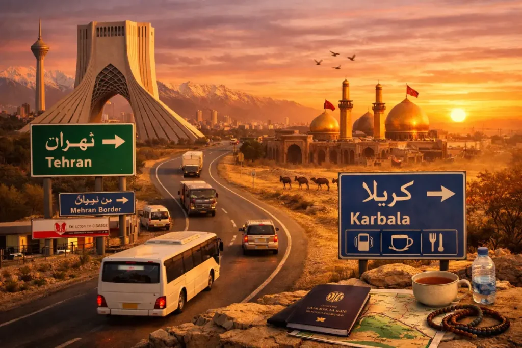 کربلا چک لیست تهران