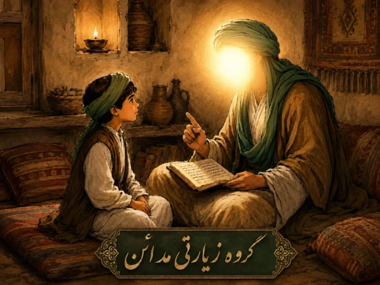پیامبر و کودکی حضرت علی