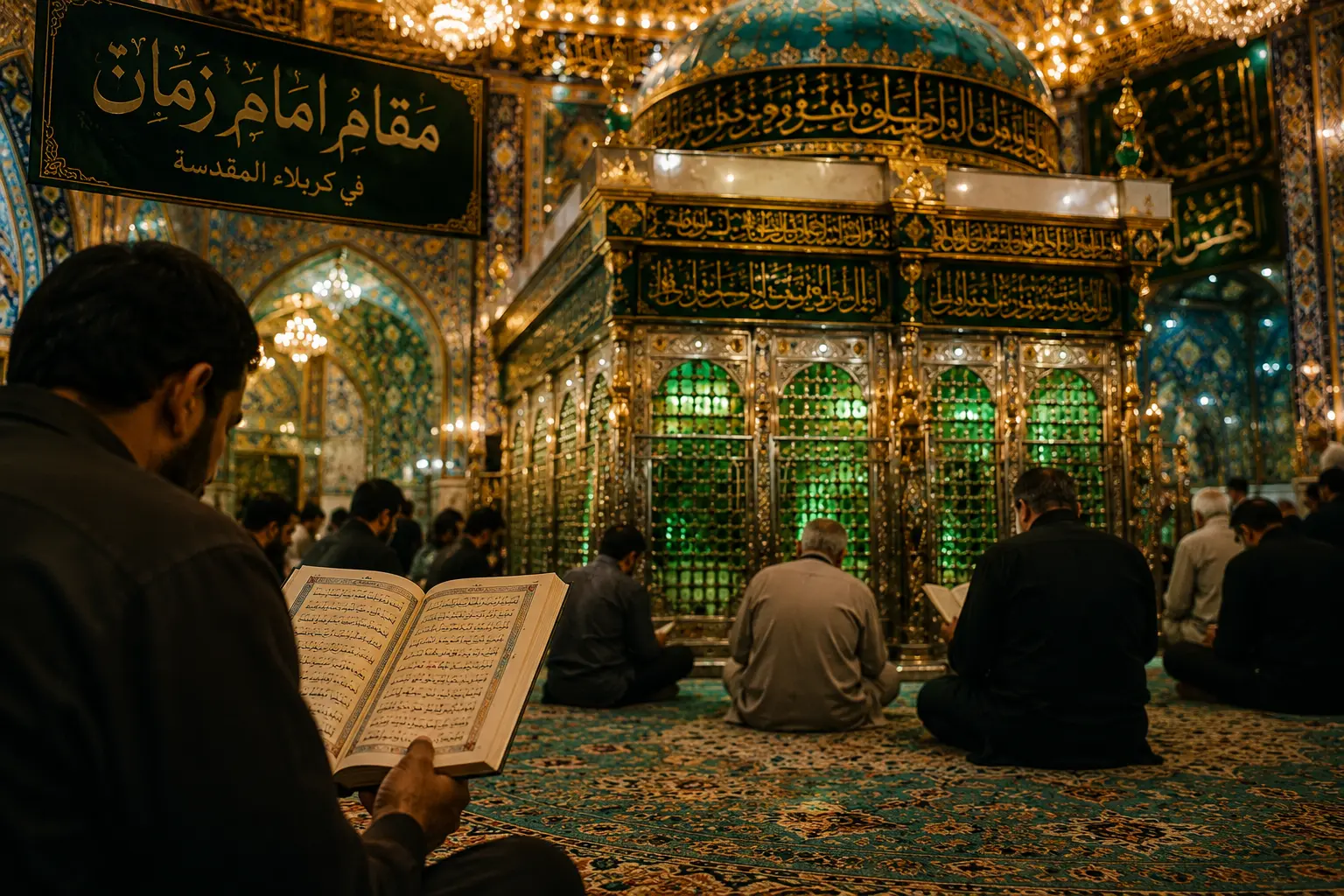 اعمال و زیارت مقام امام زمان در کربلا