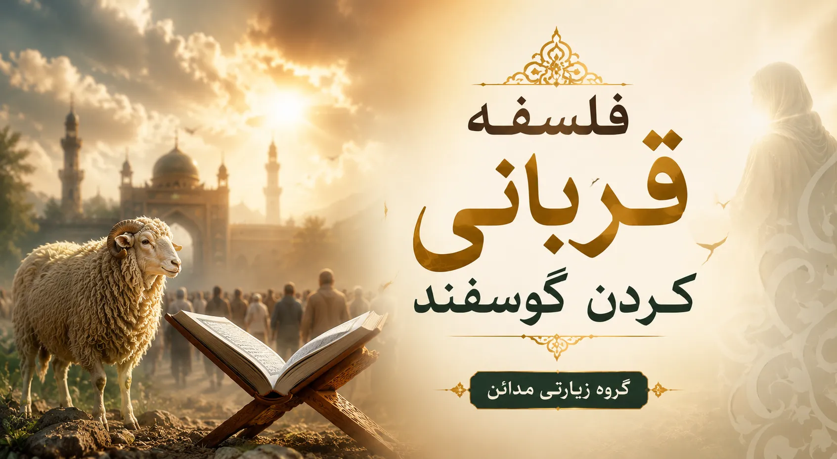 فلسفه قربانی کردن گوسفند در عید قربان